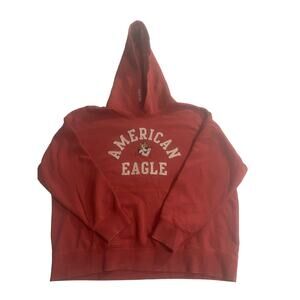 American Eagle x Kelloggs Tony the Tiger Red Pullover Hoodie Men's M